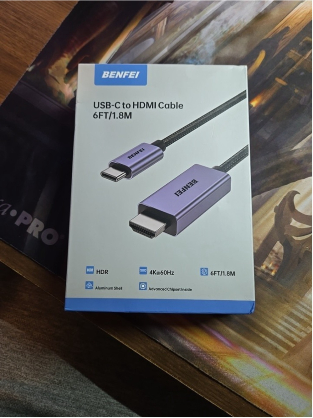 BENFEI USB C to HDMI Cable 6ft 4K 60Hz HDR New